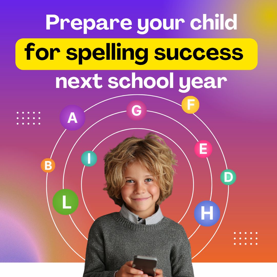 Prepare your child for spelling success next school year